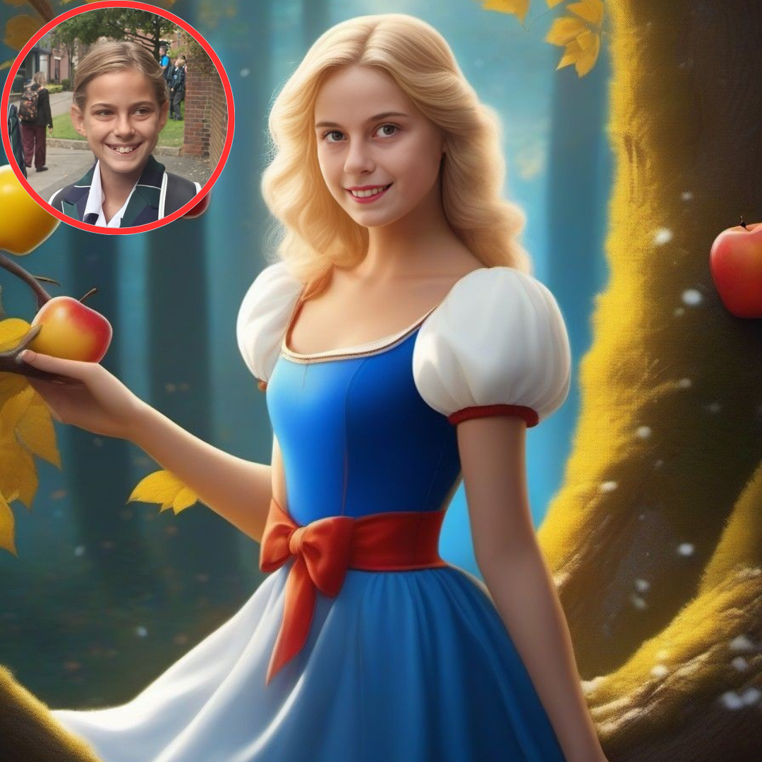 Princess and the apple