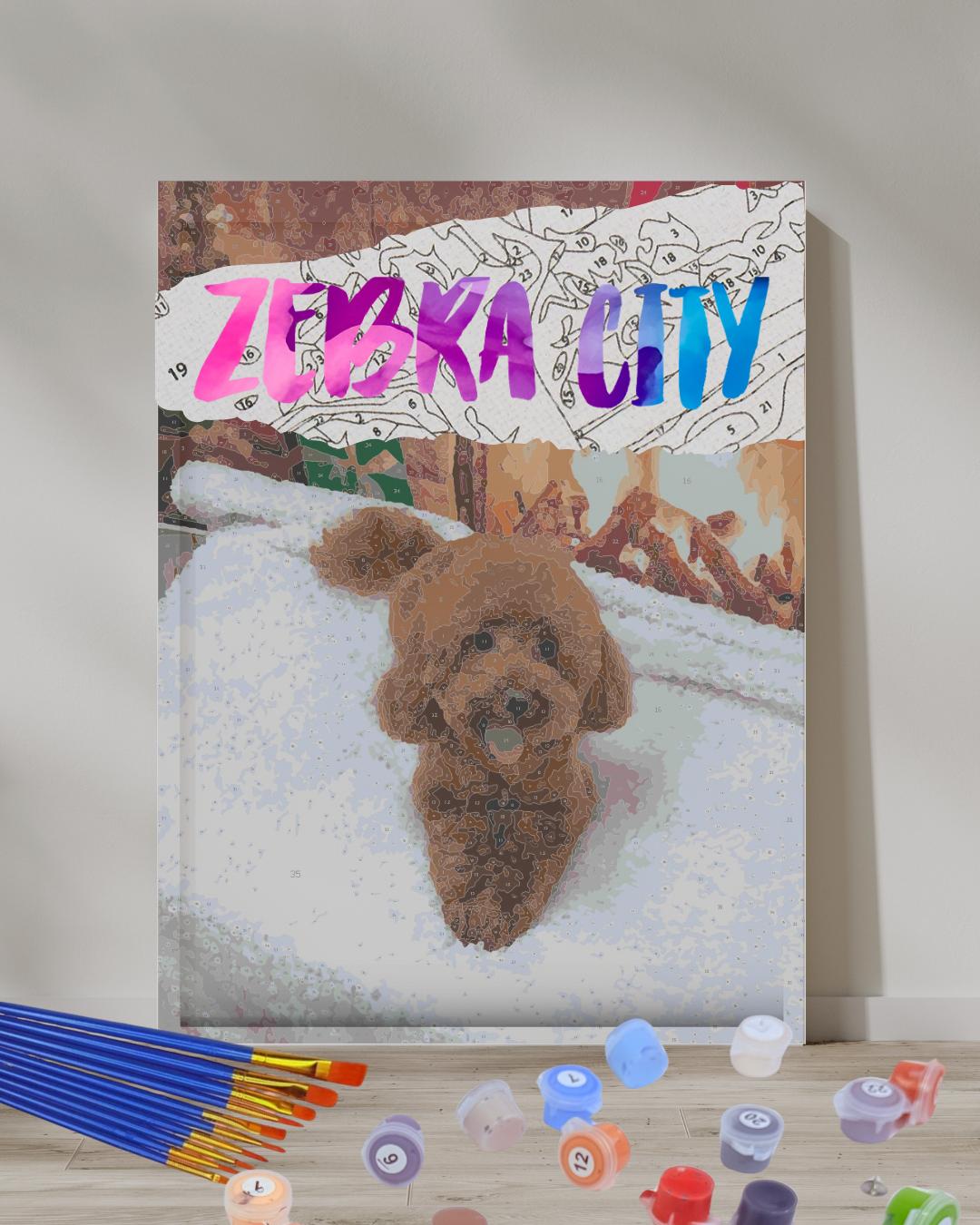 Personalised Paint By Number Kit