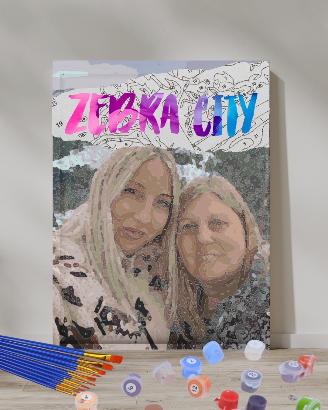 Personalised Paint By Number Kit