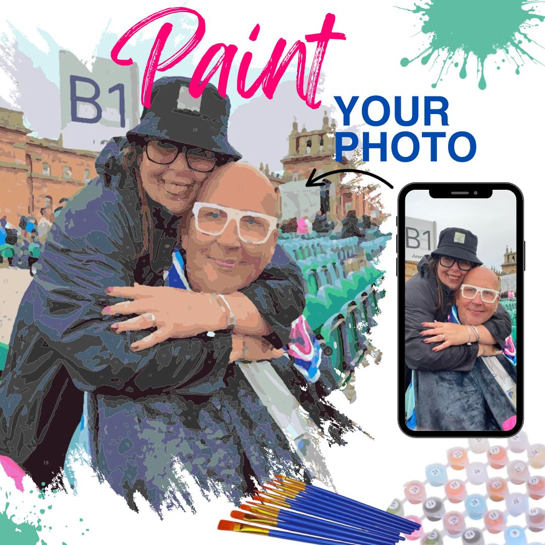 Personalised Paint By Number Kit